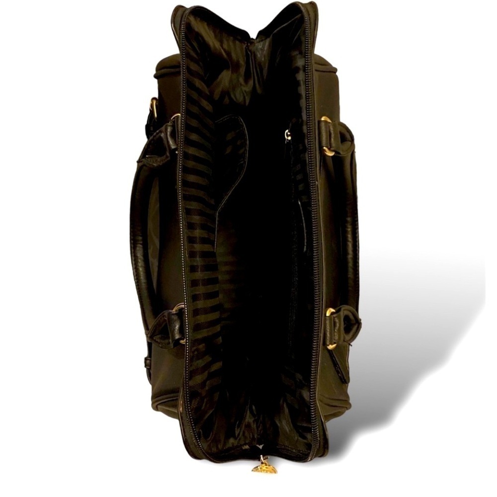 CHRISTIAN LACROIX BLACK AND GOLD HANDBAG VINTAGE LUXURY - Picture 4 of 4